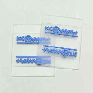 Patchs en silicone souple pour vêtements, logo en caoutchouc PVC, lettres 3D personnalisées, haute qualité, sans minimum de commande. - Product Image 6