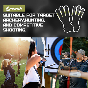 Guantes de Tiro de Cuero Personalizados de la Mejor Calidad al por Mayor, para Ciclismo al Aire Libre, Deportivos, de Dedo Completo, Ligeros, en Colores Personalizados - Product Image 6