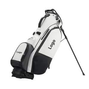 Bolsa de Golf Impermeable Bagnex de Microfibra y Cuero, Unisex, Gran Capacidad, Anti-Robo, con Puerto USB y GPS, Diseño Moderno - Product Image 1