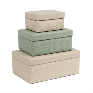 กล่องใส่เครื่องประดับเรซิ่นพรีเมียม ทำมือ เป็นมิตรกับสิ่งแวดล้อม กล่องของขวัญเครื่องประดับทำมือจากผ้าและเรซิ่น - Product Image 5