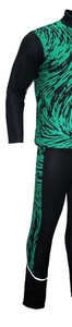 Conjunto Deportivo Informal de Moda con Cierre, Ropa Deportiva Unisex, Elegante y Cómodo, Traje de Entrenamiento de Dos Piezas, 100% Poliéster - Product Image 4
