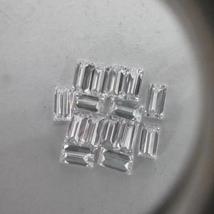 Nouveaux diamants naturels en vrac de taille brillant et baguette ronds entièrement cloutés pour tous les types de pendentifs Hip Hop - Product Image 4