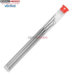 ชุดหัววัดแบบหลายรูปร่าง5ชิ้นประกอบด้วยหัววัดตะขอโค้งงอแบบโค้งเดี่ยวยาวโค้งคู่แบบสามหัว - Product Image 5