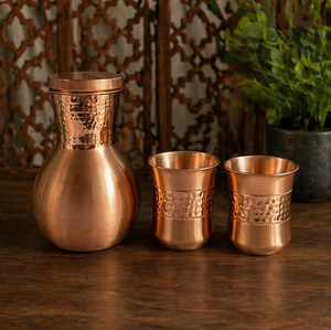 ชุดกระปุกทองแดงหรูหรา SwamiG TradeX Royal Luxury - พกพาสะดวก ใช้ซ้ำได้ กันลื่นอเนกประสงค์ สำหรับใช้ในโรงแรมร้านอาหาร - Product Image 2