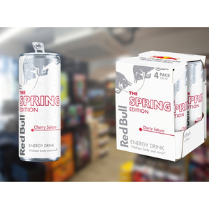 Bebida Energética Red Bull Edición Primavera Sabor Cereza Sakura 250ml, para Concentración y Rendimiento, Precio Económico - Product Image 6