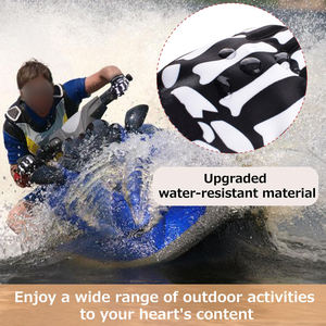 Gants de moto de course à doigts entiers avec protection tactile, dernier style, double paume, pour activités cyclistes en extérieur - Product Image 5