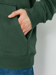 Sweat à capuche zippé pour homme, prix de gros abordable, avec logo brodé et patch chenille personnalisé, en polaire technique, pour l'hiver, style mode - Product Image 4