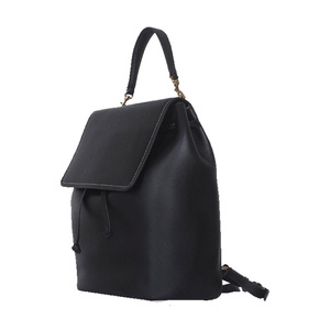 Genuine Leather Laptop Backpack Large Capacity Travel <b>Rucksack</b> with Secure Compartments Strong Straps for Office and Business - Product Image 2