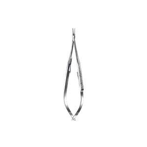 Porte-aiguilles micro en acier inoxydable de précision, certifié CE, instrument chirurgical pour utilisation en salle d'opération - Product Image 1