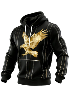 Sudadera Sublimada de Cuello Redondo para Hombre con Sudaderas y Sudaderas de Nuevo Diseño - Product Image 5
