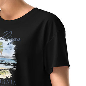 Reasonable Price Breathable High Performance Lightweight Best Service Slim Fit Short Sleeve Custom Logo Printed Women <b>Crop</b> <b>Top</b> - Product Image 5