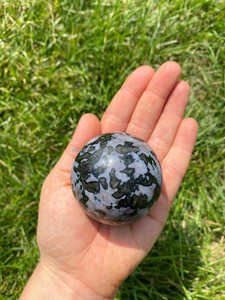 Venta al por mayor de PIEDRA PRECIOSA DE ALTA CALIDAD INDIGO GABBRO MERLINITA ESFERA CURACIÓN CRISTAL METAFÍICO ÁGATA INDIGO GBRO MERLINITA BOLA - Product Image 6