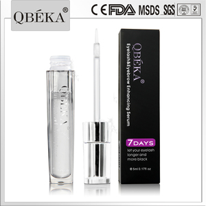 Sérum double usage QBEKA pour cils et sourcils, booster doux pour revitaliser les cils et sourcils clairsemés et courts - Product Image 4
