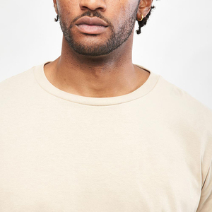 T-shirts décontractés pour hommes en coton respirant à manches courtes, style streetwear, col rond, pour l'été et le quotidien, en promotion - Product Image 5