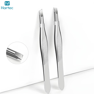 Pinzas para Cejas al Por Mayor, Suministro Directo de Fábrica, Pinzas Inclinadas de Acero Inoxidable de la Más Alta Calidad para Salón de Belleza - Product Image 4