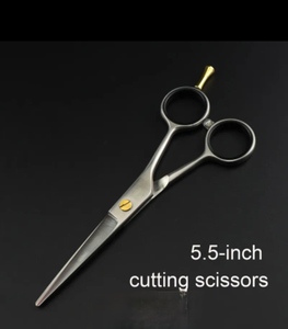 Tijeras de Peluquería Profesionales ABRAHAM QR IMPEX de Acero Inoxidable, Rectas y Ligeras, para Cortar y Entresacar Cabello - Product Image 2