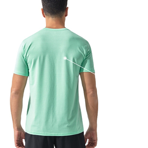 Camiseta de Manga Corta para Hombre, Color Verde Menta, Cuello Redondo, Tejido de Punto, Corte Regular, Estilo Casual - Product Image 6