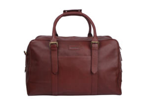 Bolsa de Viaje de Cuero Genuino Vintage Negra, de Alta Calidad y Duradera, con Cierre, Gran Capacidad, para Fin de Semana, Venta al Por Mayor - Product Image 6