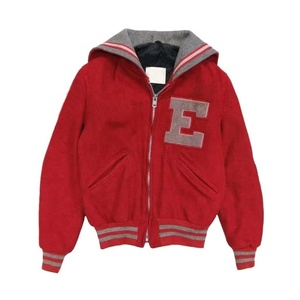 Custom Logo Wool Chenille Embroidery <b>Baseball</b> Letterman <b>Jackets</b> <b>Men</b> Vintage Blank Wool Varsity <b>Jacket</b> - Product Image 1
