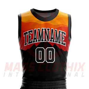 Services OEM, impression par sublimation personnalisée, uniformes de basket-ball, vente en gros d'uniformes de basket-ball à prix de gros - Product Image 5