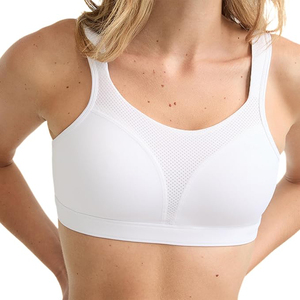 Sujetador Deportivo de Alta Sujeción con Espalda Cruzada, Transpirable, de Secado Rápido, Sin Costuras, de Spandex/Poliéster, para Yoga, Gimnasio y Running - Product Image 2