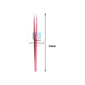 Vente directe d'usine, pinces à extensions de cils en acier inoxydable, réutilisables, durables, de haute qualité - Product Image 4
