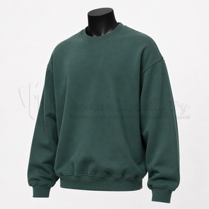 Sudadera Personalizada Extra Grande para Hombre, Cuello Redondo, Algodón Grueso, Fabricante de Marca Privada - Product Image 3