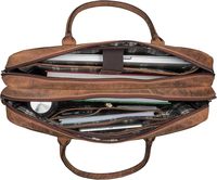Sacoche d'ordinateur portable vintage en cuir véritable, sac à bandoulière durable pour le travail, les affaires et les voyages, couleur beige, provenant d'un fournisseur indien