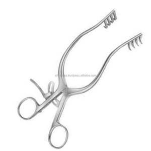 Rétracteur chirurgical manuel en acier inoxydable réutilisable A-1 VERITAS Andersonn-Adson à pointes aiguisées et émoussées, faible MOQ |   Sutur - Product Image 2