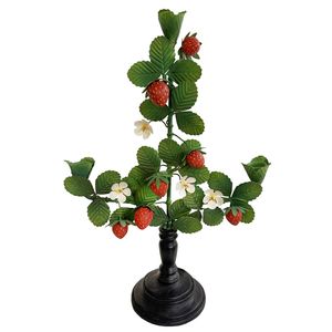 Metal Lemon <b>Tree</b> Candelabra <b>Tabletop</b> T-Light Candle Holder Wholesale Italian Style Floral Citrus Candelabras Centerpiece Decor - Product Image 5