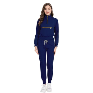 Tenues Médicales Unisexe Personnalisables avec Logo pour Femmes et Hommes – Ensembles Blouse et Pantalon Jogger pour Infirmières et Professionnels de Santé - Product Image 5