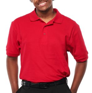 Polo ample personnalisé avec logo, poids lourd 240G |   Chemises de golf pour hommes 100% coton, coupe oversize, deux boutons, épaules tombantes, tailles XS-5XL - Product Image 5