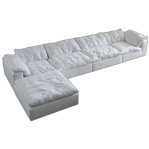 Phong Cách Châu Âu Nén Vải Modular <span class=keywords><strong>Sofa</strong></span>-Tự do Kết Hợp Cắt, Thoải Mái Đám Mây <span class=keywords><strong>Sofa</strong></span> Cho Căn Hộ/Biệt Thự Sang Trọng - Product Image 4
