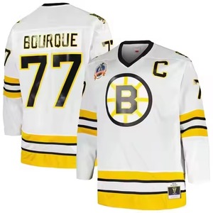 Maillots de hockey sur glace personnalisés en gros, vêtements de sport, production OEM, fourniture directe d'usine, uniforme durable et léger - Product Image 5