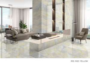 Exclusivo Azulejo de Porcelana Iris 600x1200 de Gran Formato, Superficie con Efecto Cristal Premium, para Paredes y Pisos, Uso Interior y Exterior Moderno - Product Image 2