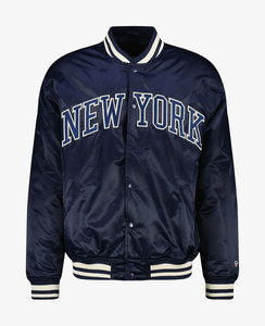 Chaqueta Deportiva de Béisbol Tipo Bomber, 100% Poliéster Satinado, Personalizable al por Mayor, Transpirable, Impermeable, con Bordado - Product Image 4