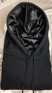 Sweat-shirts et sweats à capuche thermiques en coton pour hommes, style universitaire, en molleton bouclette vieilli, coupe courte et carrée, col rond - Product Image 6