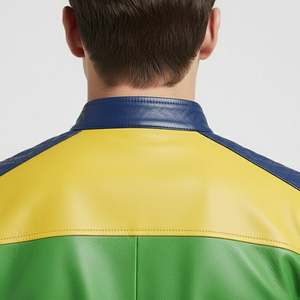 เสื้อแจ็คเก็ตหนังพร้อมปกขนสัตว์ ไซส์ใหญ่ เสื้อโค้ทผู้ชาย เสื้อแจ็คเก็ตฤดูหนาวบุขนแกะแท้สำหรับผู้ชาย - Product Image 5