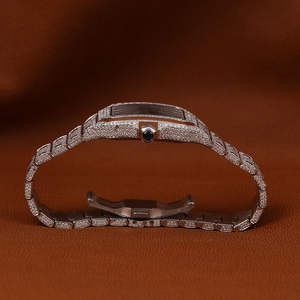 Bling Bling Vvs Moissanite Diamond <b>Watch</b> Hip Hop Top Brand Luxury Iced Out <b>Watches</b> Pass Diamond Tester Wristwatch for Men - Product Image 2