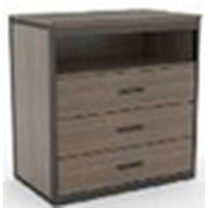 Mueble para TV con Certificación CARB P2, MDF Grado E0, Acabado Laminado HPL/LPL, Banda de Borde y Herrajes a Juego, Mueble de Almacenamiento para TV de Hotel - Product Image 2