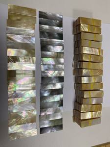 Feuilles de mosaïque en nacre fabriquées à la main au Vietnam pour la décoration murale de meubles de luxe en incrustation et les intérieurs personnalisés - Product Image 6