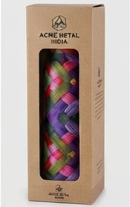 Vibrant Multicolor <b>Brush</b> Art Copper <b>Bottle</b> Eye Catching Designer Finish For Aesthetic Daily Hydration Travel Home Office And Gym - Product Image 2