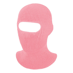 Cagoule tricotée rouge personnalisée 2026 – Masque facial chaud d'hiver style punk en acrylique, unisexe pour adulte - Product Image 3