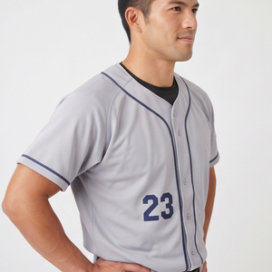 Custom Baseball Competition Wear Uniform Sportswear Training Softball Button <b>Down</b> Jersey <b>Pants</b> Set Lightweight Baseball Uniforms - Product Image 3
