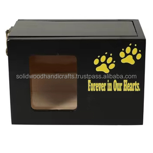 Wooden Urn Box <b>for</b> Pet <b>Ashes</b> Wood Cremation Urns <b>for</b> Cat and Dog <b>Ashes</b> Keepsake Urns at Low Price - Product Image 1