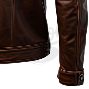 Custom <b>Men</b>’s Cowhide Leather <b>Jacket</b> Fashion Motorcycle <b>Jacket</b> for Winter Wear Genuine Cow Leather <b>Jacket</b> for <b>Men</b> Fashion - Product Image 5