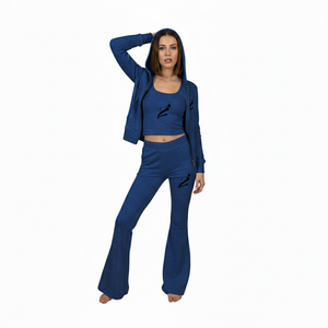 Survêtements de qualité supérieure en gros, vêtements décontractés, survêtements de jogging en polyester avec couleurs et logo personnalisés, survêtements pour femmes - Product Image 5