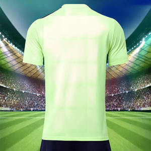 Ensemble maillot et short de football unisexe respirant, imprimé sérigraphié, été, 100 % polyester, séchage rapide, uniforme de football - Product Image 6