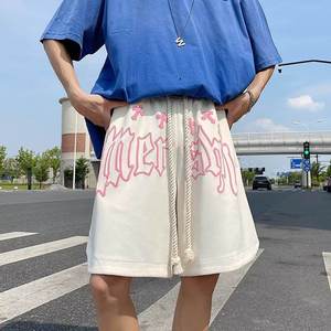 <b>Men</b> Heavy GSM Cotton <b>Shorts</b> Oversized Casual Sweat <b>Shorts</b> with Premium Thick Fabric for Everyday Wear - Product Image 4