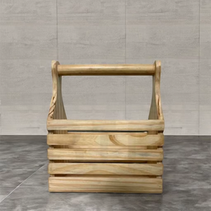 ที่วางช้อนส้อมมีดไม้สไตล์เรียบง่ายสำหรับวางบนเคาน์เตอร์ครัว จัดระเบียบช้อน ส้อม มีด ใช้เก็บของบนโต๊ะอาหาร ทำด้วยมือ ทนทาน - Product Image 5